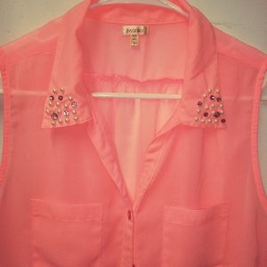 Pink Marisol Blouse Top